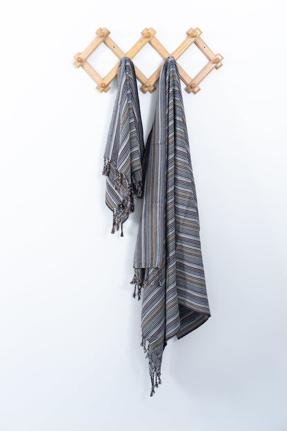 Kekova Hand Woven Cotton Linen Towel, Bath, Hand or Bath and Hand Set – view 11