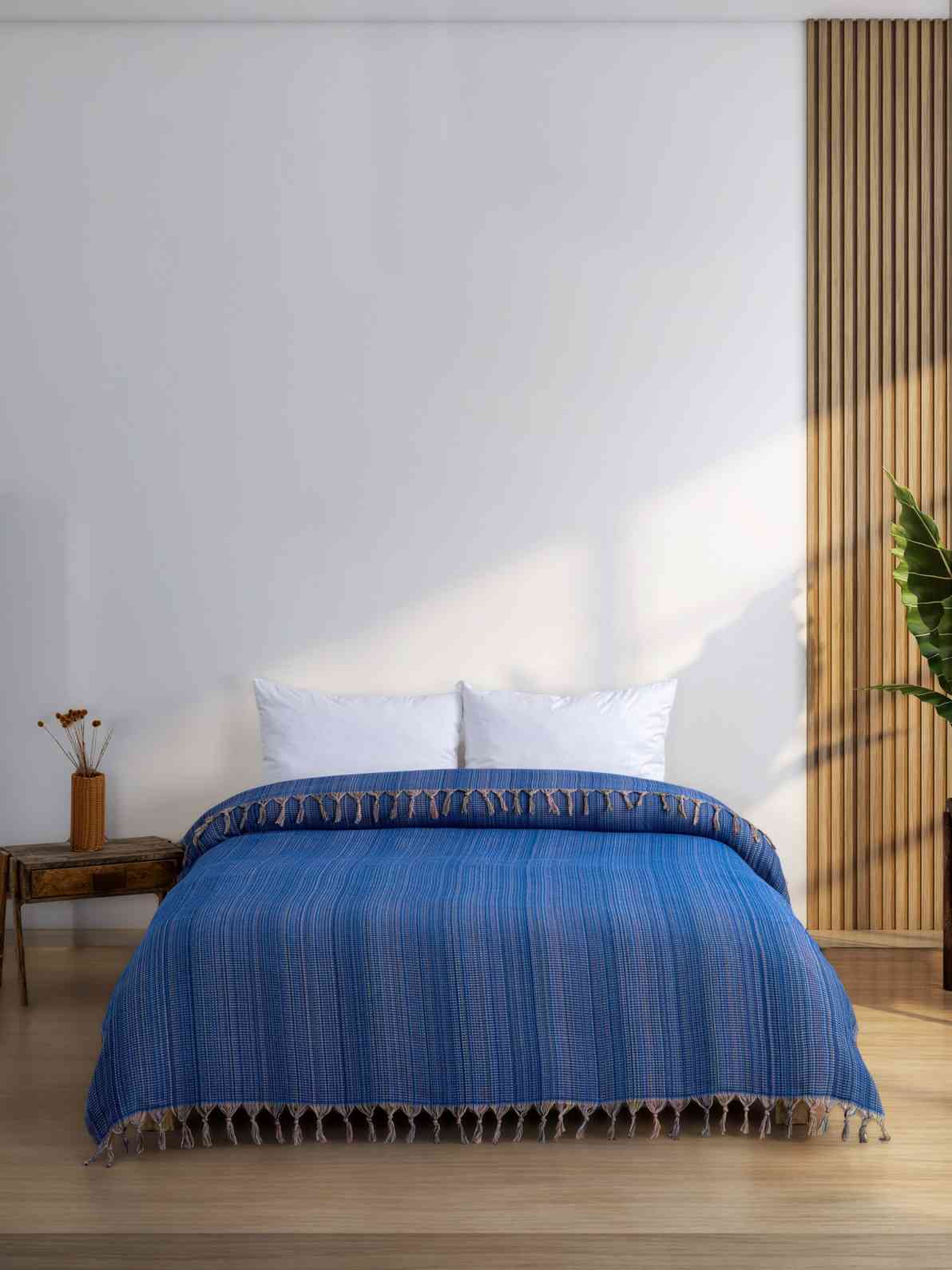 Ala Handwoven Turkish Cotton King Size Blanket – view 12