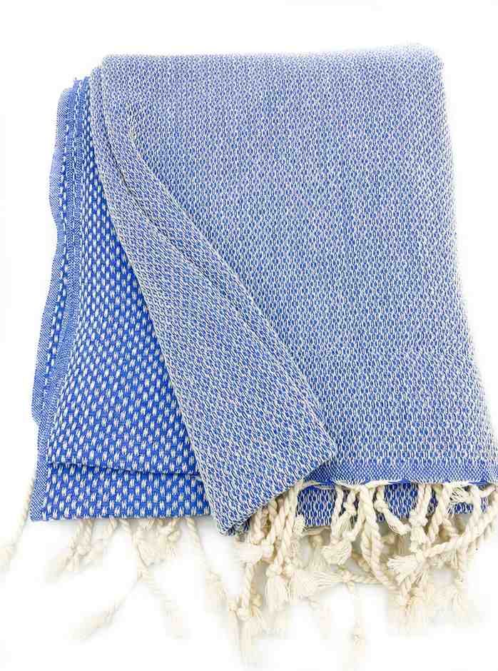 Yansima Handwoven Double-Sided Turkish Cotton Peshtemal, 36 x 68 Inch – view 11