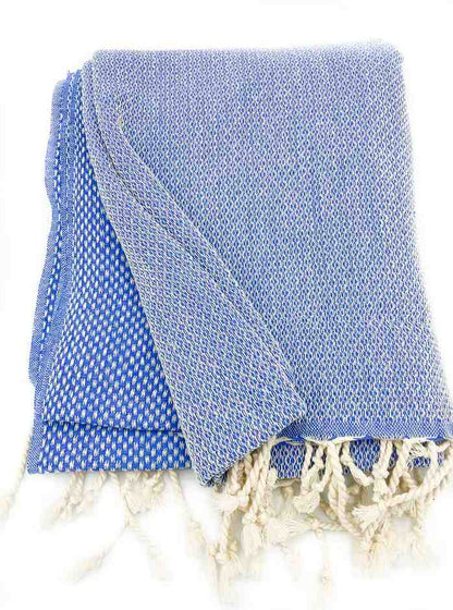 Yansima Handwoven Double-Sided Turkish Cotton Peshtemal, 36 x 68 Inch – view 11