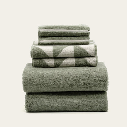 Umbra Australian Cotton Towels with Triangular Print, 600 GSM – view 13