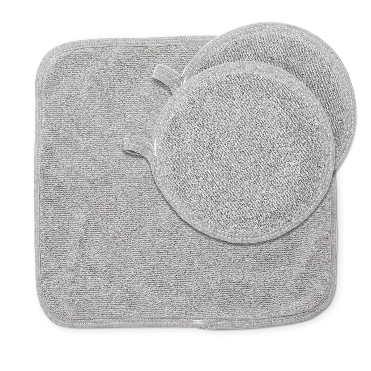 100% Cotton Dish Drying Mat & Pot Holder Kitchen Bundle