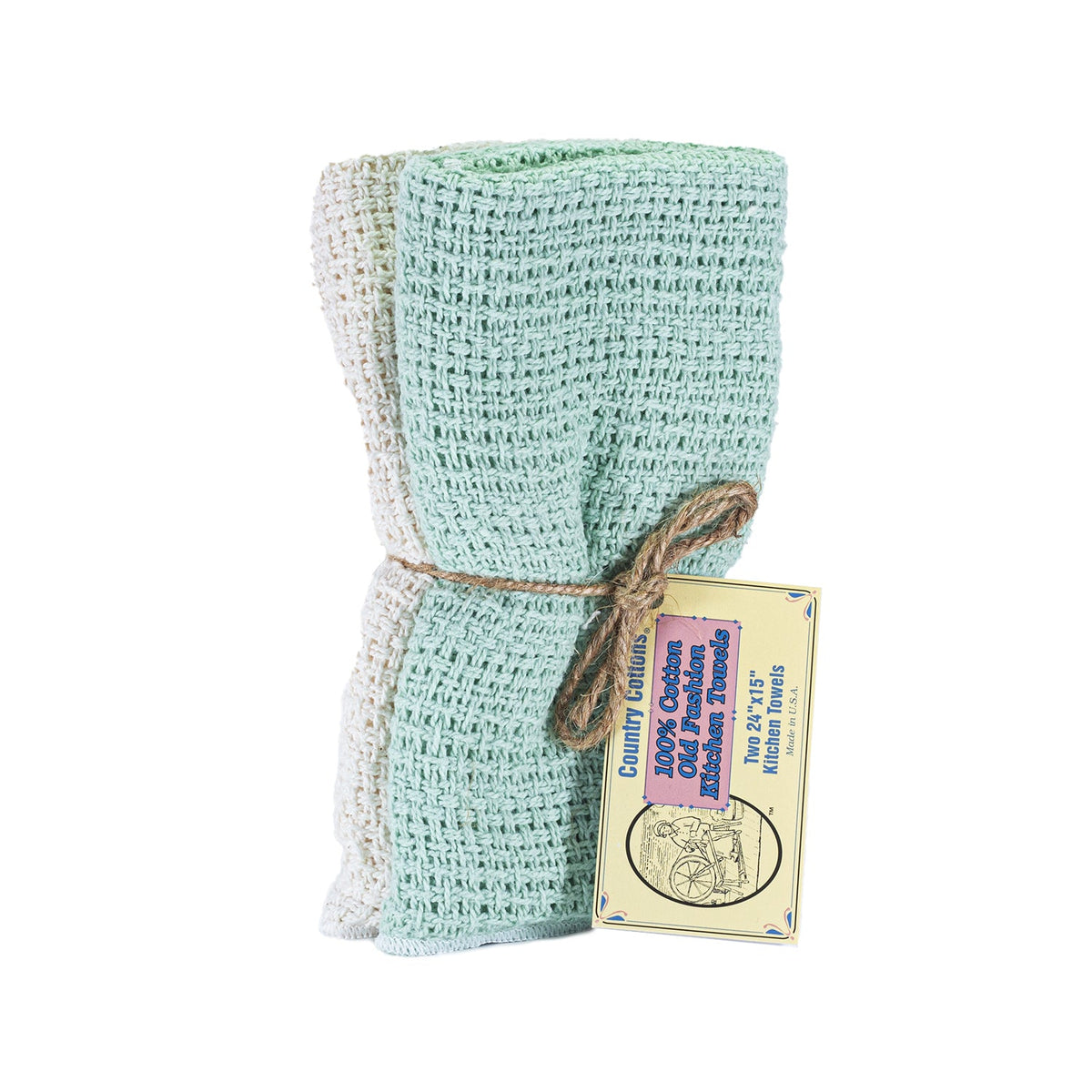 100% Cotton Open-Weave Kitchen Towels, 24 x 15 Inch, Set of 2 – view 9