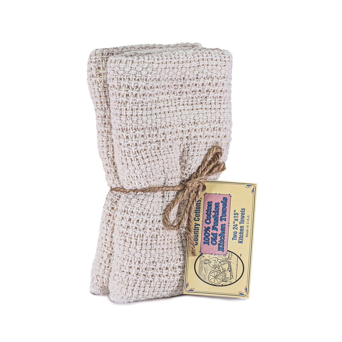 100% Cotton Open-Weave Kitchen Towels, 24 x 15 Inch, Set of 2 – view 17