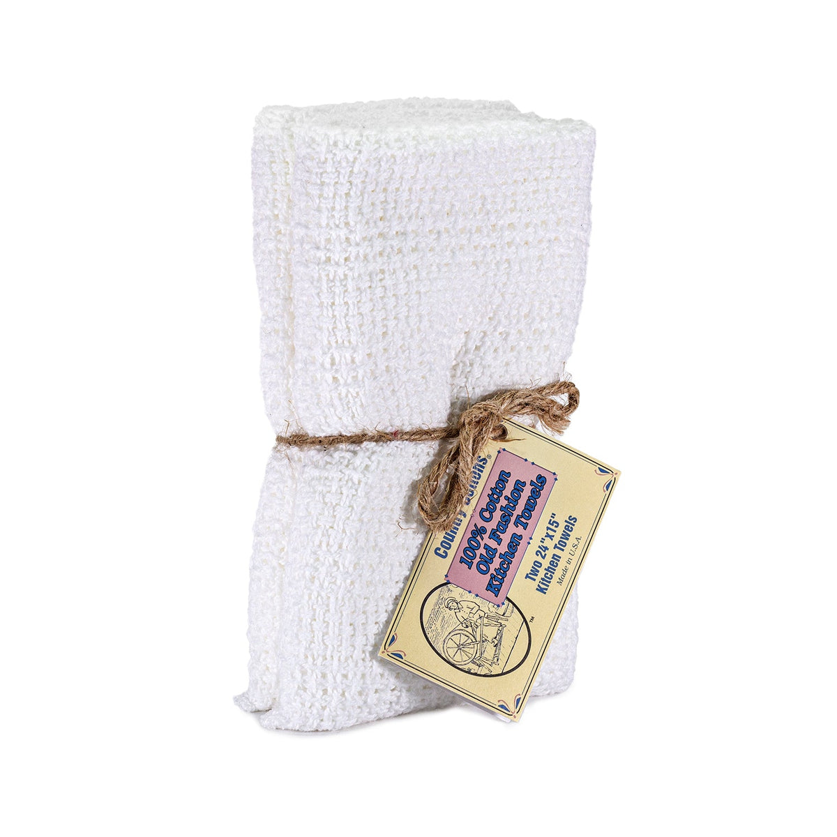 100% Cotton Open-Weave Kitchen Towels, 24 x 15 Inch, Set of 2 – view 11