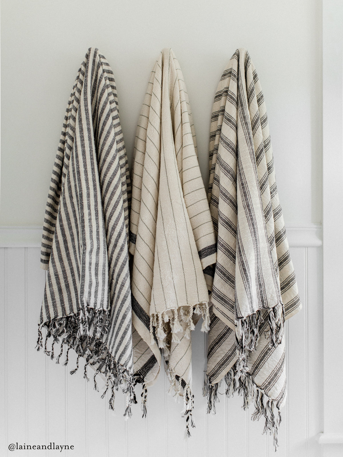 Titus Santuklu Hand Woven Cotton Linen Towel, Bath and Hand Sizes – view 10