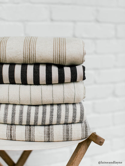 Titus Santuklu Hand Woven Cotton Linen Towel, Bath and Hand Sizes – view 8