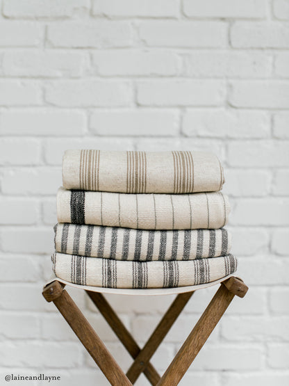 Titus Santuklu Hand Woven Cotton Linen Towel, Bath and Hand Sizes – view 9