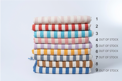 Girit Cotton Linen Turkish Towel Set, 37 x 73 Inch, Sets of 2 to 7 – view 2