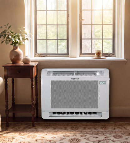 Pioneer Quantum Ultra 16,000 BTU 23.8 SEER2 230V Floor/Low-Wall Mounted Console Ductless Mini-Split Air Conditioner Inverter Heat Pump Full Set – view 2