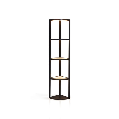 Fantasy Edge PRO LED Corner Display Shelf with Tempered Glass, Black – view 8