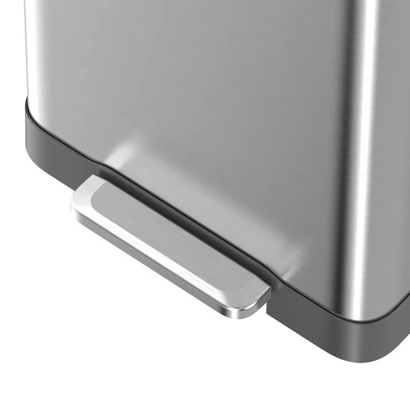 20-Gallon Stainless Steel Kitchen Trash Can with Soft-Close Step Lid – view 4