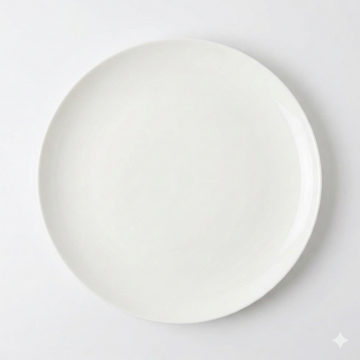Fine Bone China Salad Plates, Set of Four