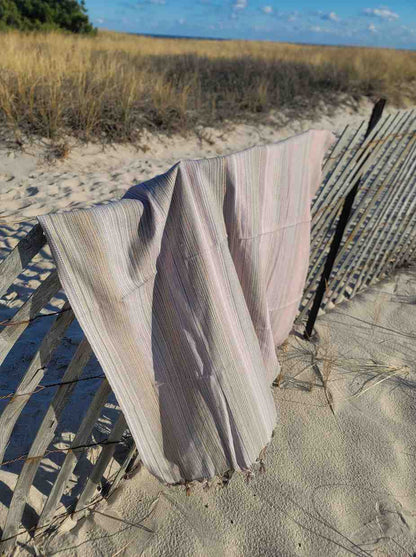 Turkish Cotton Rainbow Beach Towel, Jacquard Woven 38 x 68 Inch – view 7
