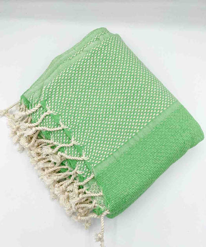 Yansima Handwoven Double-Sided Turkish Cotton Peshtemal, 36 x 68 Inch – view 14