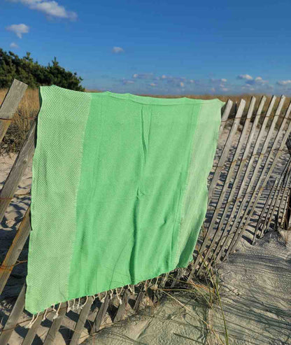 Yansima Handwoven Double-Sided Turkish Cotton Peshtemal, 36 x 68 Inch – view 16