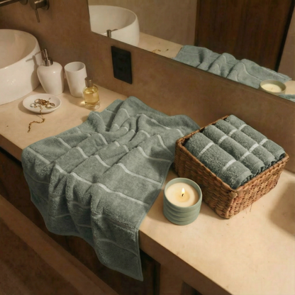 Deia Australian Cotton Bath Towels, 600 GSM Plush Towels and Sets – view 34