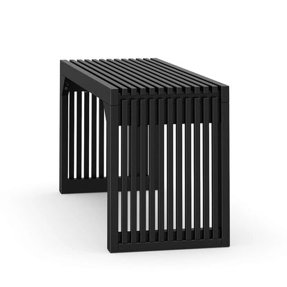 Solid Wood Grille Bench for Entryway, Patio and Indoor Spaces – view 8