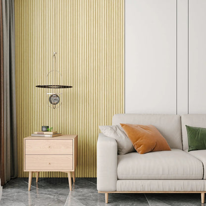 48 x 6 Inch WPC Slat Wall Panels, 16 Pack – Wood Finish Composite – view 34