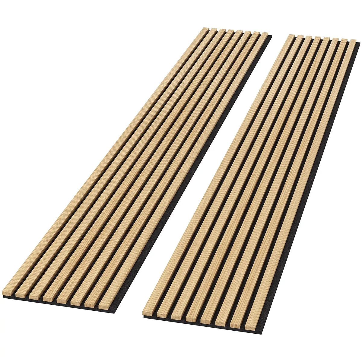 Acoustic Solid Wood Slat Wall Panels, 2 Panels Per Box – view 3