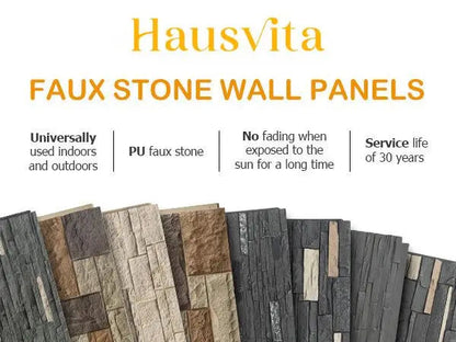 Faux Stone Wall Siding Panel – PU Stone Veneer for Interior and Exterior – view 2