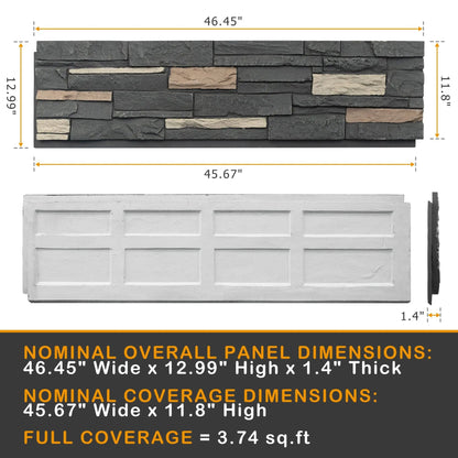 Faux Stone Wall Siding Panel – PU Stone Veneer for Interior and Exterior – view 4
