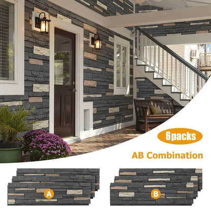 Faux Stone Wall Siding Panel – PU Stone Veneer for Interior and Exterior – view 14
