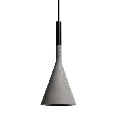 Nordic Concrete LED Pendant Light in Cement for Dining Room – view 6