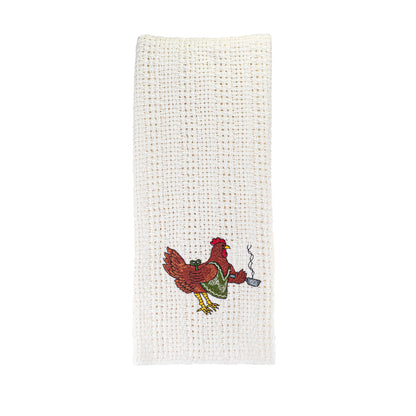 Embroidered 100% Cotton Kitchen Towel, 24 x 15 Inch, Novelty Designs – view 10