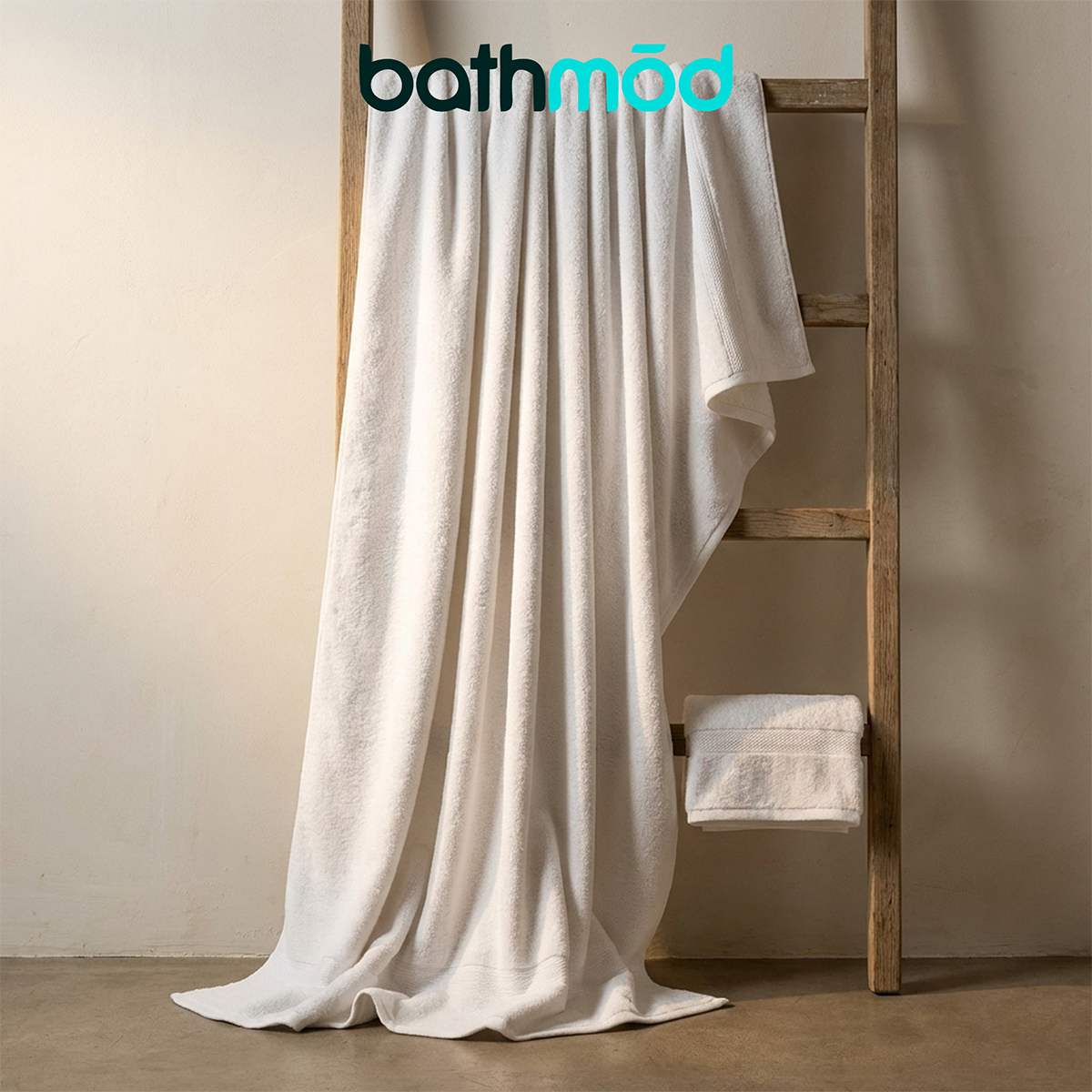 GOTS Certified Organic Cotton Bath Sheets, Set of Two