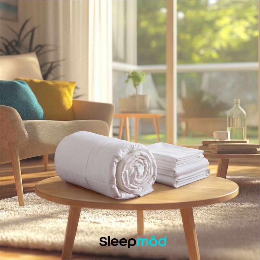 Eucalyptus Silk Comforter Set – Cooling & Temperature-Regulating