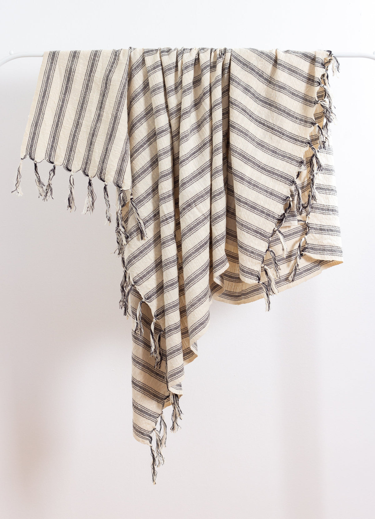 Titus Santuklu Hand Woven Cotton Linen Towel, Bath and Hand Sizes – view 19