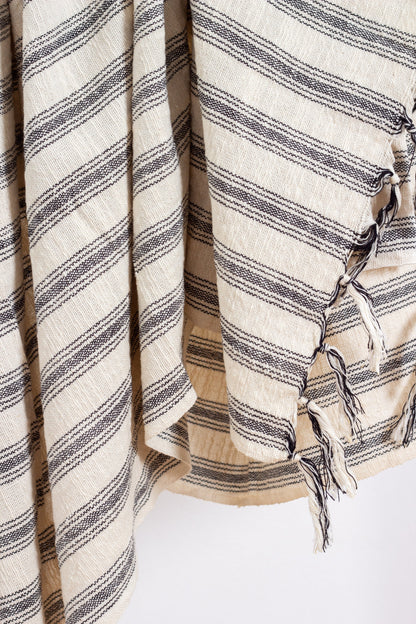 Titus Santuklu Hand Woven Cotton Linen Towel, Bath and Hand Sizes – view 18