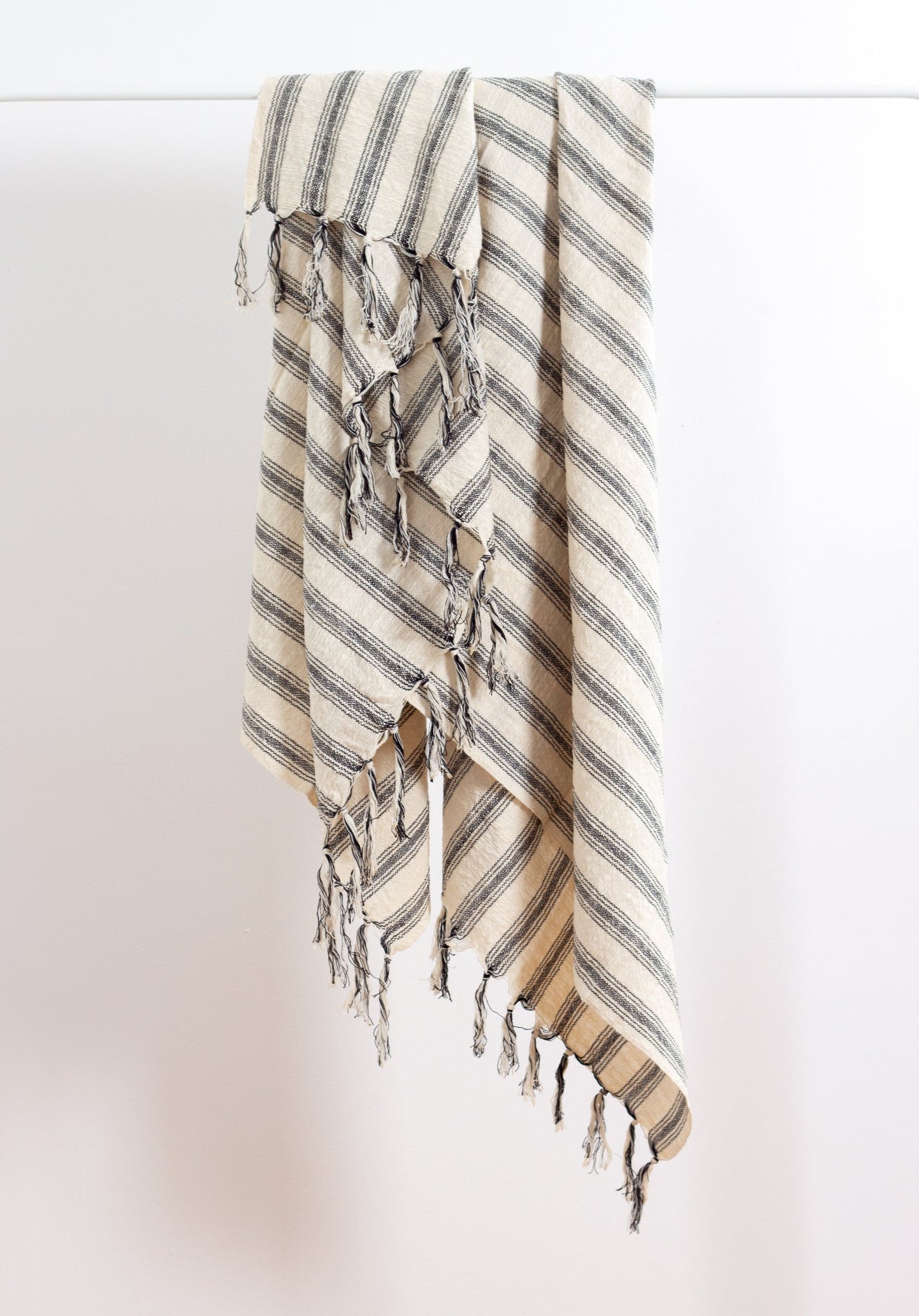Titus Santuklu Hand Woven Cotton Linen Towel, Bath and Hand Sizes – view 6