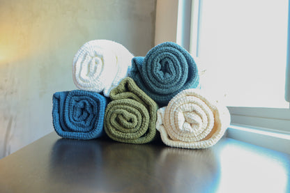 100% Cotton Utility Blanket 60" x 48" for Everyday Comfort