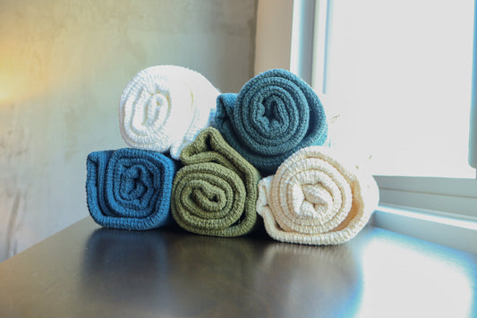 100% Cotton Utility Blanket 60" x 48" for Everyday Comfort