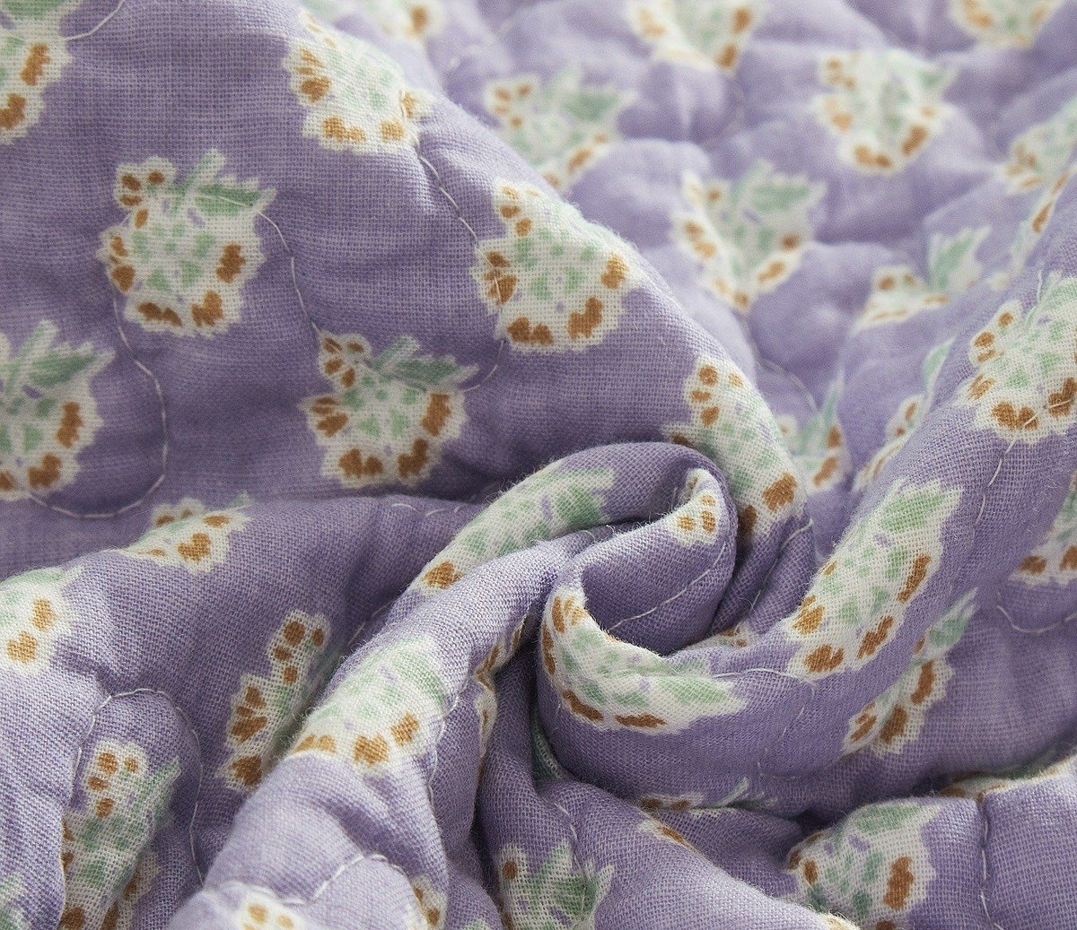 Bohemian Night Flower Paisley Cotton Patchwork Quilt Set – view 5