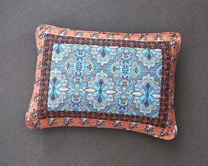 Cotton Patchwork Paisley Floral Medallion Pillow Sham – view 3
