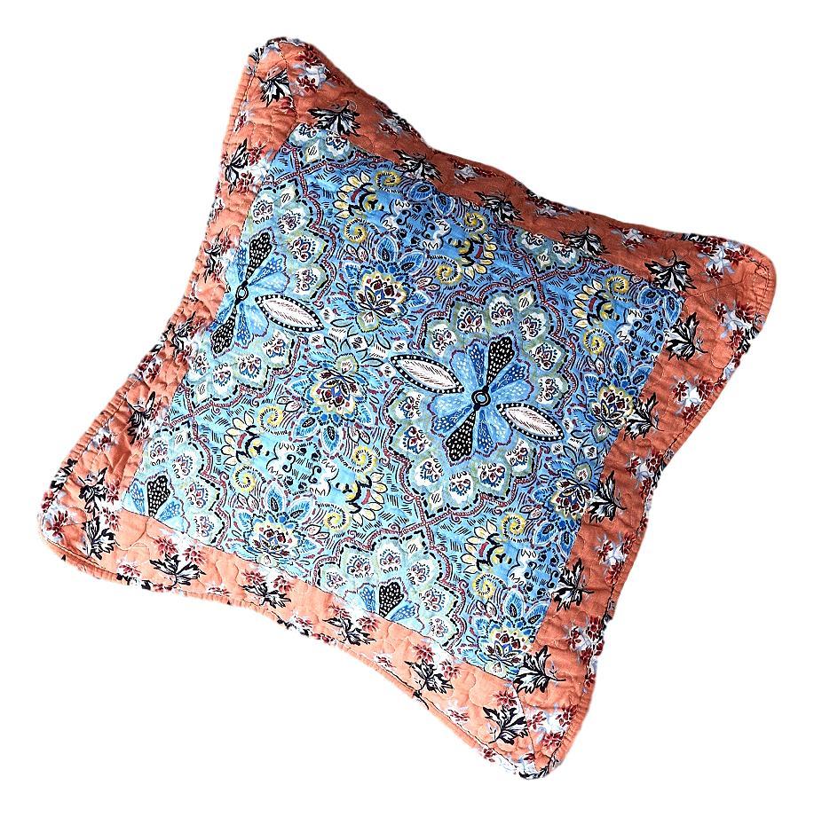 Bohemian Mosaic Paradise Cotton Patchwork Cushion Covers, Set of 2 – view 2