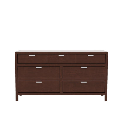 Carmel Contemporary 7-Drawer Dresser with Nickel Handles – view 9