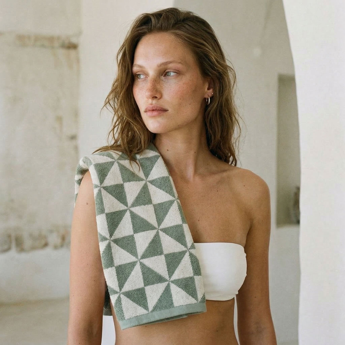 Umbra Australian Cotton Towels with Triangular Print, 600 GSM – view 35
