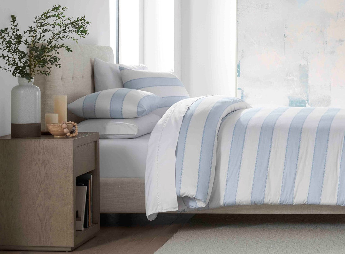 Sateen Cotton Duvet Cover Set - Aspen