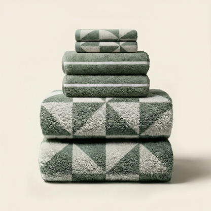 Umbra Australian Cotton Towels with Triangular Print, 600 GSM – view 11