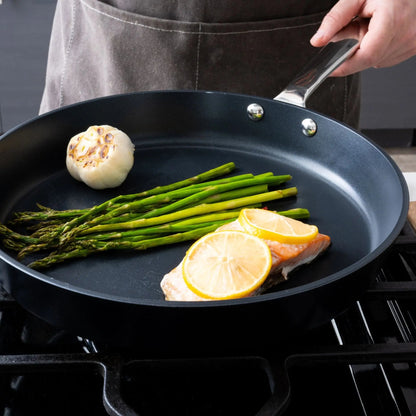 Maestro 3-Piece Ceramic Nonstick Frying Pan Set, 8, 9.5 and 11 Inch – view 2