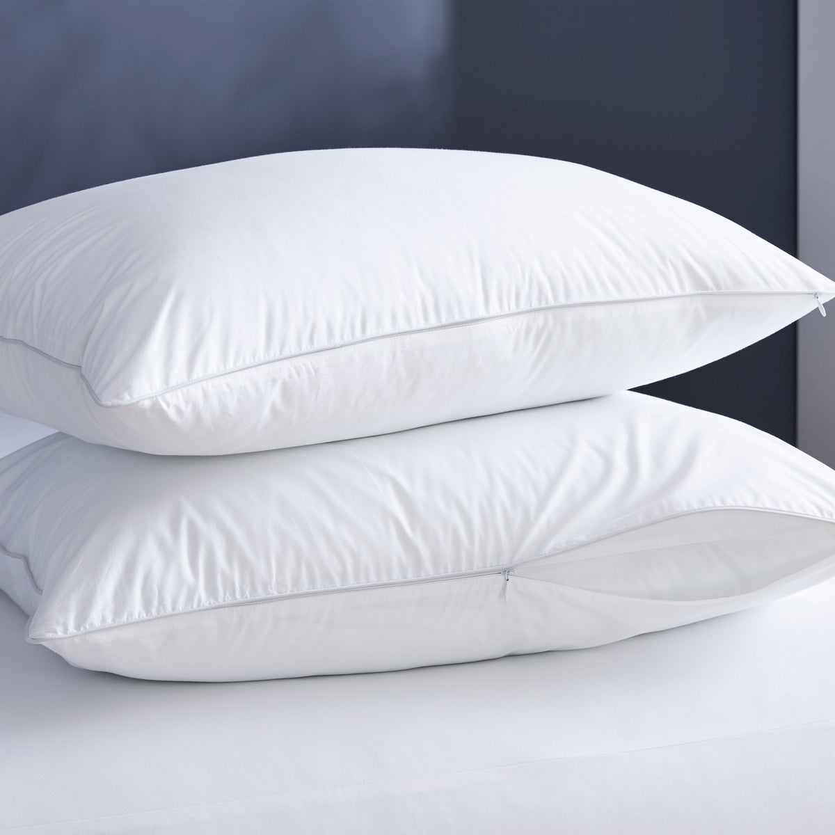 Hypoallergenic Down-Alternative Pillow with Cotton Shell – view 5