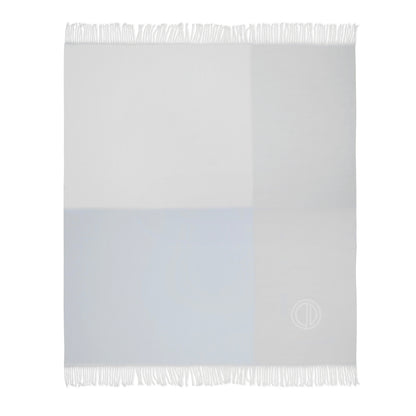 Simone Brushed Acrylic Jacquard Throw with Knotted Fringe – view 2