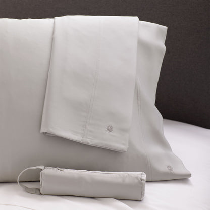 Satin Pillowcase Set of 2 with Matching Zippered Travel Bag – view 5