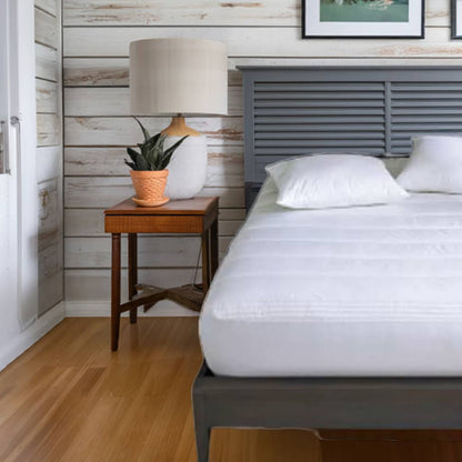 300 Thread Count 100% Cotton Quilted Mattress Pad