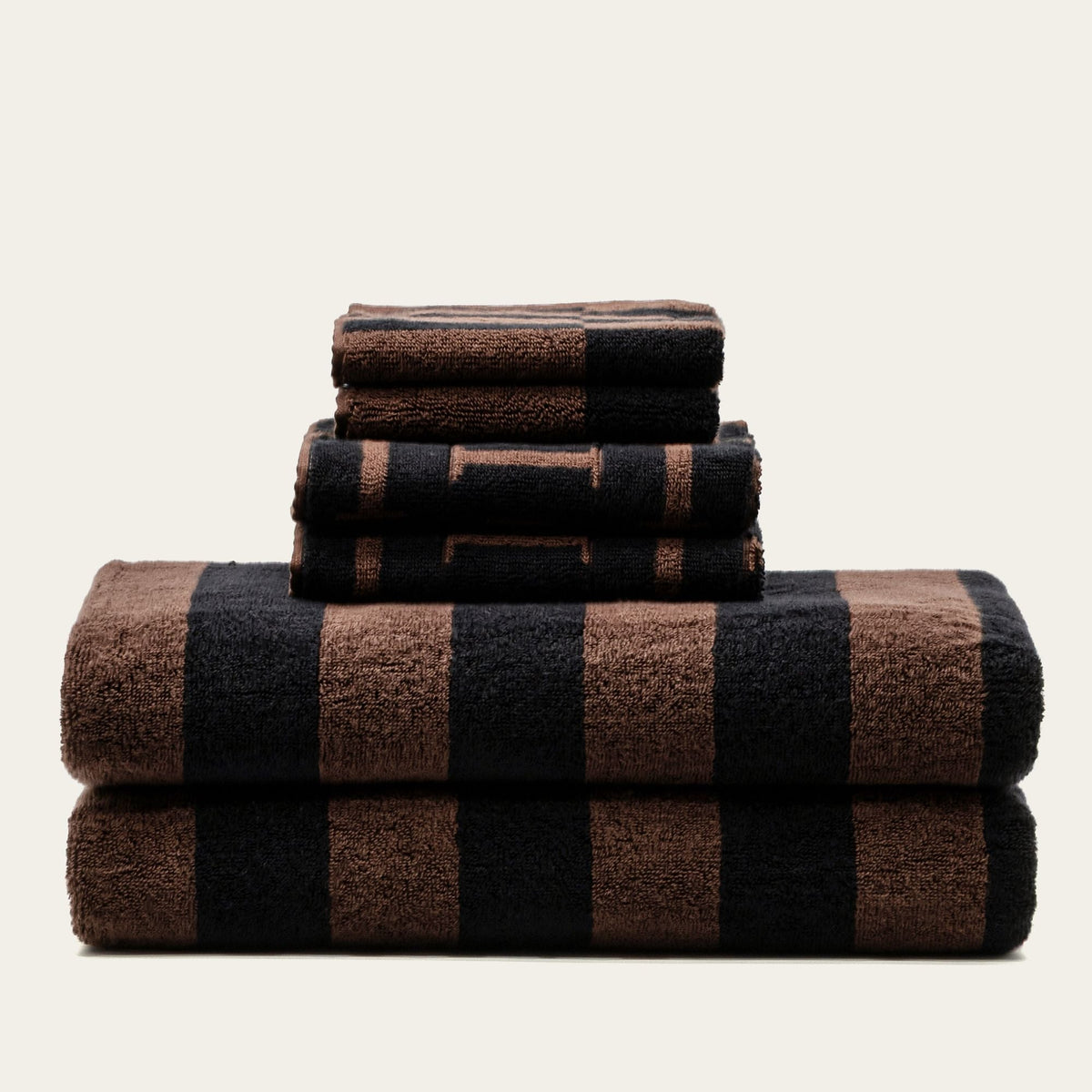 Shadmoor Australian Cotton Towels with Geometric Pattern, 600 GSM – view 41