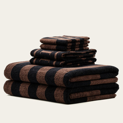 Shadmoor Australian Cotton Towels with Geometric Pattern, 600 GSM – view 42